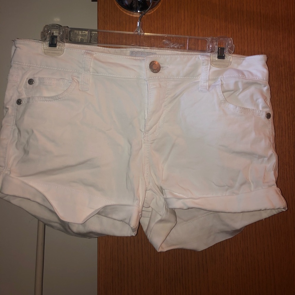 White shorts